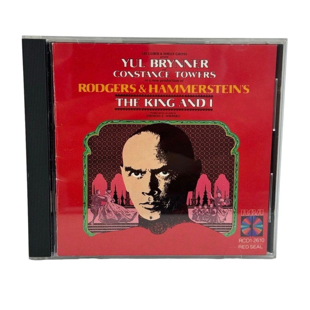 The King and I: 1977 Broadway Cast (CD RCA) Yul Brynner Constance Towers